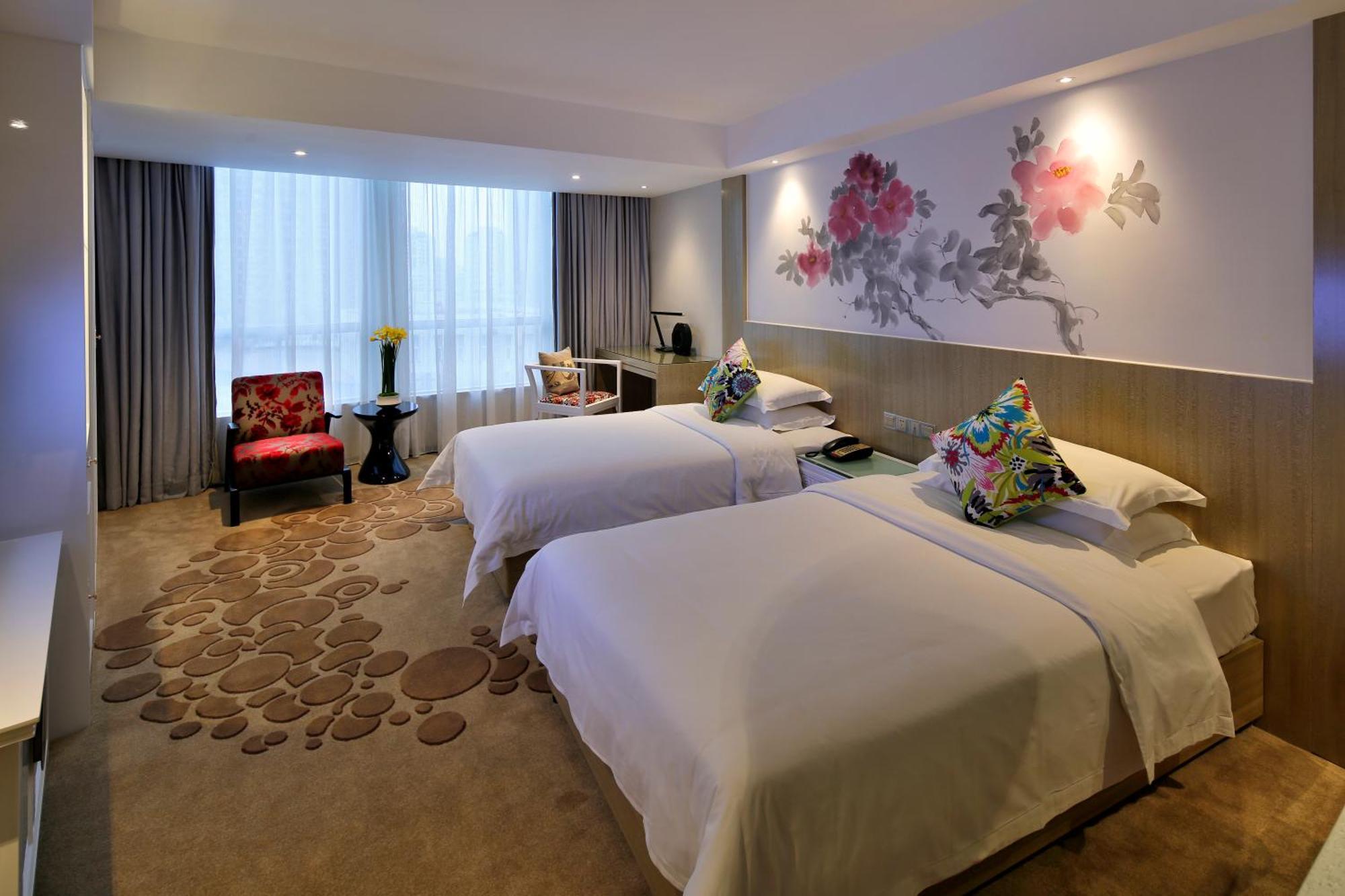 Paco Hotel Beijing Road Pedestrian Street Tuanyida Metro Guangzhou Rum bild
