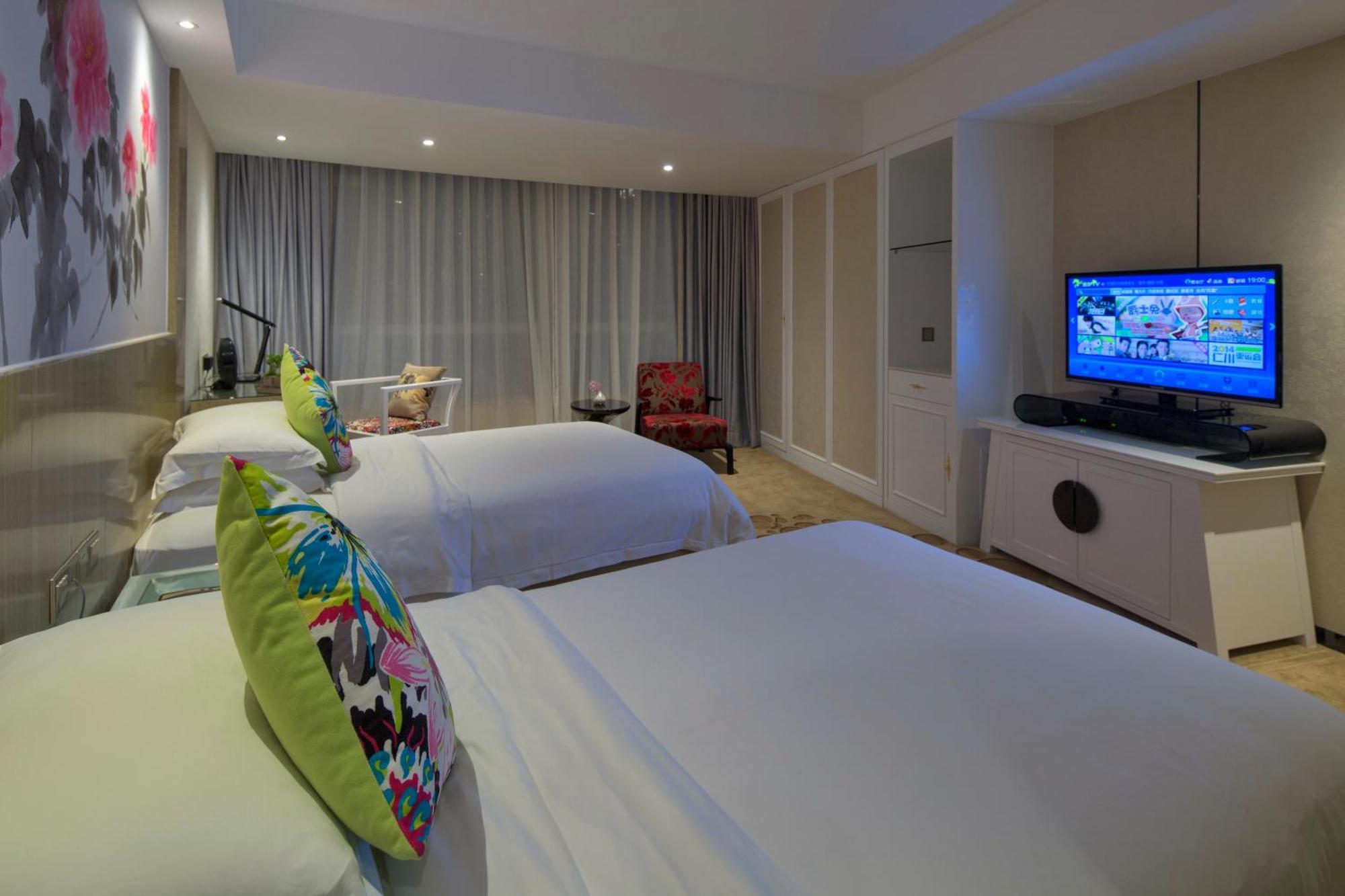 Paco Hotel Beijing Road Pedestrian Street Tuanyida Metro Guangzhou Rum bild